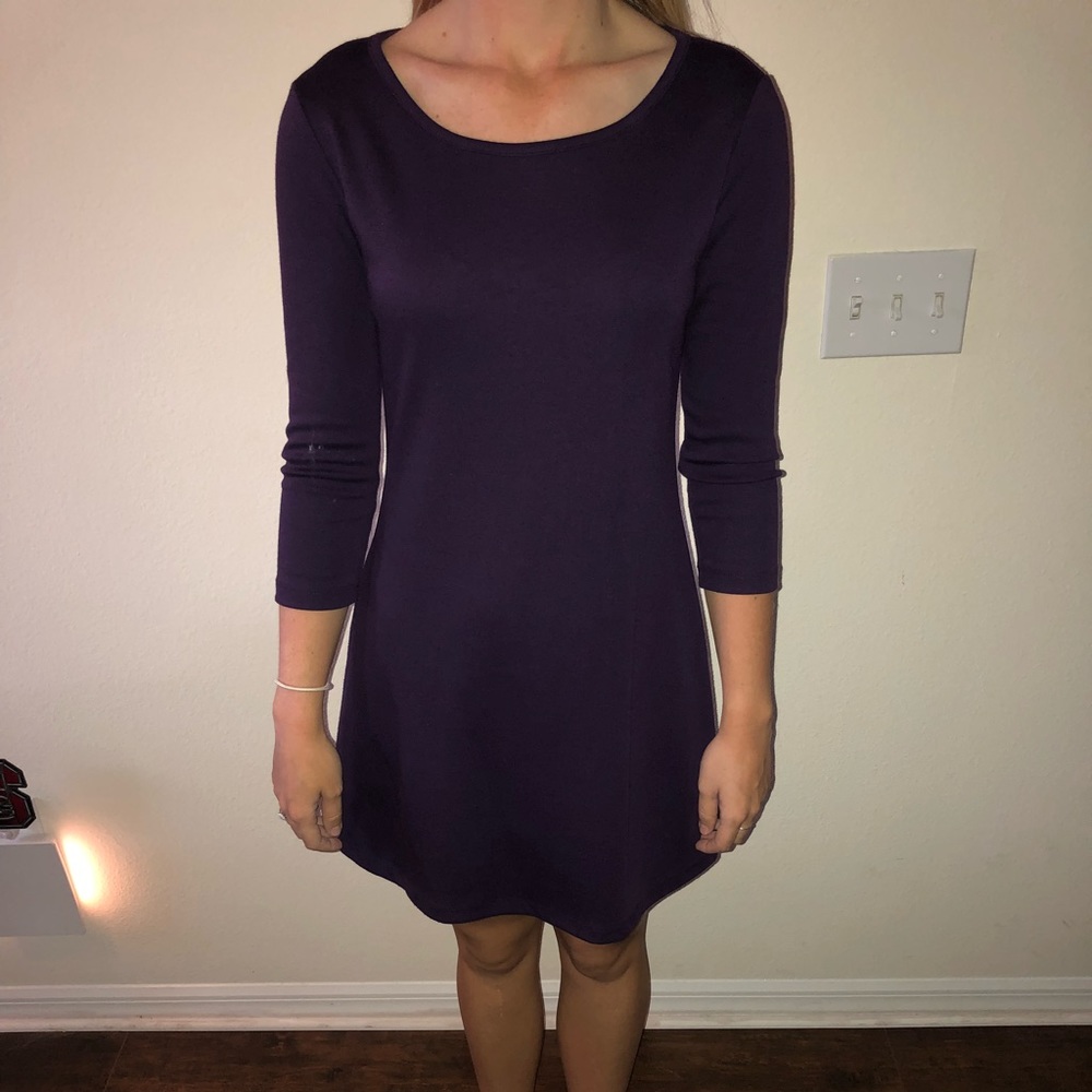 Purple dress